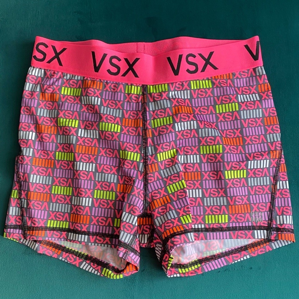 Eclectic color combo shorts